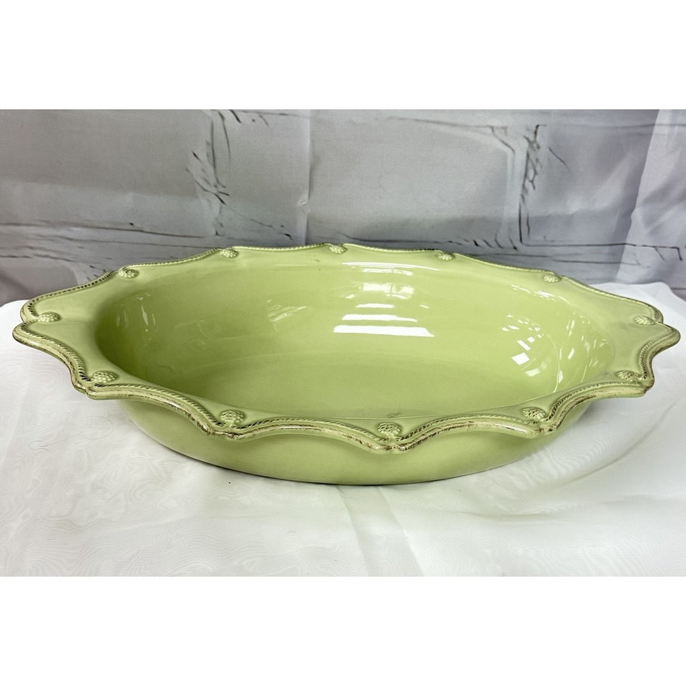Juliska Oval Casserole Baking Dish Light Green